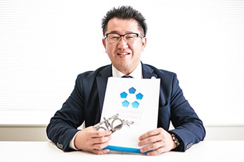 小西 進(社長室 新卒・中途社員採用責任者 研修統括責任者)